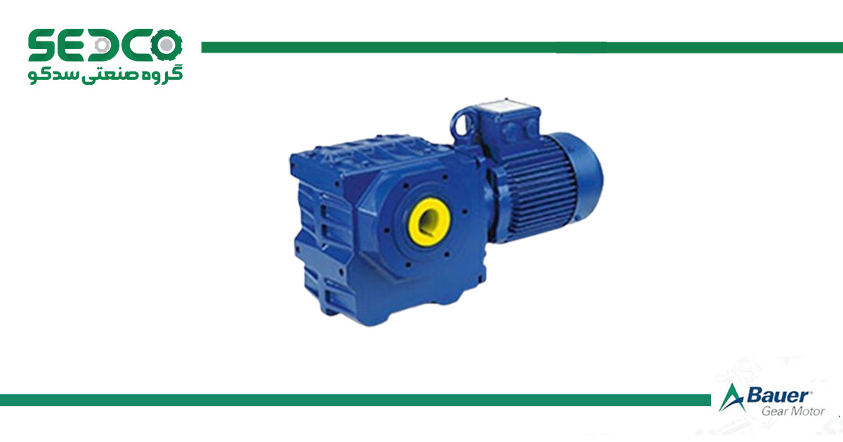 گیربکس حلزونی Bauer